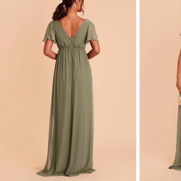 Birdy Grey Olive Green Maxi Dress - Picture 4 of 8